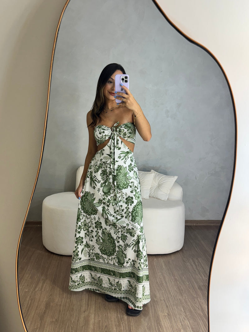 Vestido Longo Flora