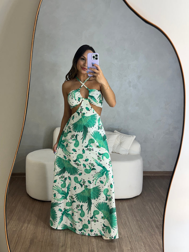 Vestido Longo Flora