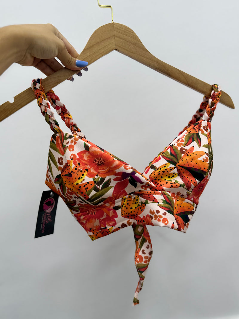 Cropped estampado