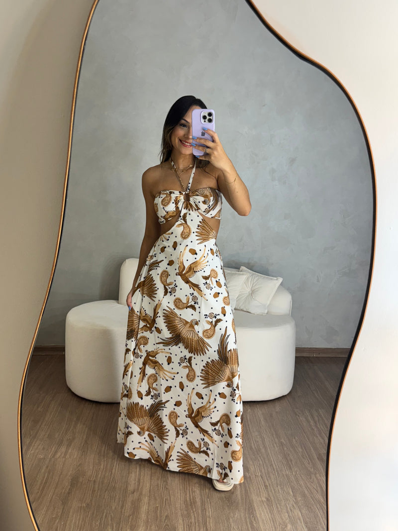 Vestido Longo Flora